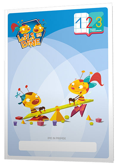 ZVEZEK LILI IN BINE A4 K 1CM 123