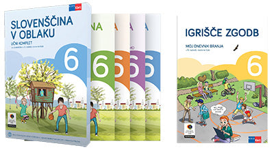 SLOVENŠČINA V OBLAKU 6 - SDZ + IGRIŠČE ZGODB