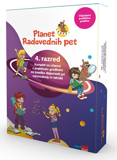 PLANET RADOVEDNIH PET 4 - KOM 4 SDZ + PG NIT