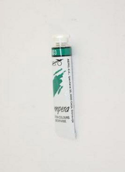 TEMPERA 7 ml, modro zelena