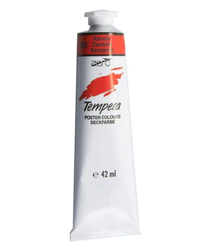 TEMPERA AERO 401 KARMIN RDEČA 42ML ART.220 (5)