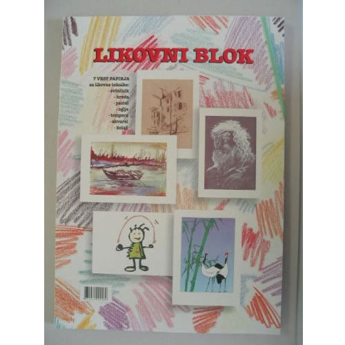 BLOK LIKOVNI A3 741607 30L (GLEJ 831610)