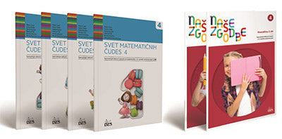 NAŠE ZGODBE 4 -PREDMETNI KOMPLET SVIT 4