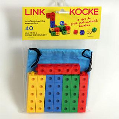 KOCKE LINK NAŠA ULICA (40) 2X2 CM