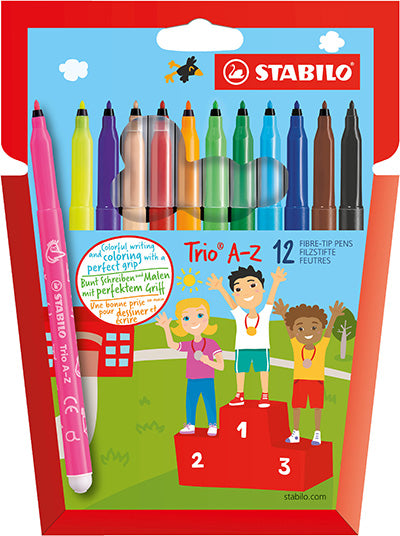 FLOMASTRI STABILO 378 TRIO A-Z KRT. ŠK. 12/1