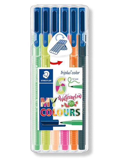 FLOMASTRI STAEDTLER 323 SB6CS7 TRIPLUS WATERME.6/1