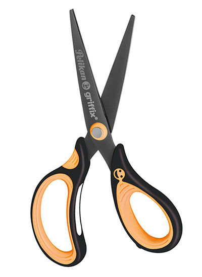 ŠKARJE PELIKAN GRIFFIX, črne za levičarje