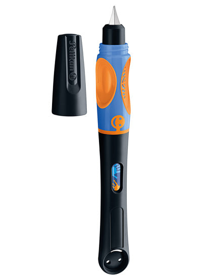 NALIVNO PERO PELIKAN GRIFFIX, neon črno, za levičarje