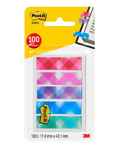 Označevalci 3M Post-it, barvni karo