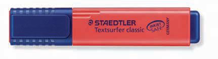 TEKSTMARKER STAEDTLER 364-2 RDEČ (10)