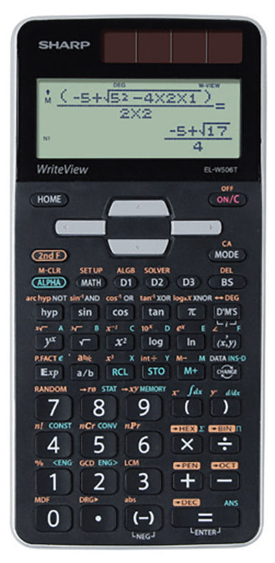 KALKULATOR TEH.SHARP ELW 506TGY SIV 4VRSTIČNI