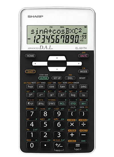 KALKULATOR TEH.SHARP EL 531THBWH BEL 2VRSTIČNI