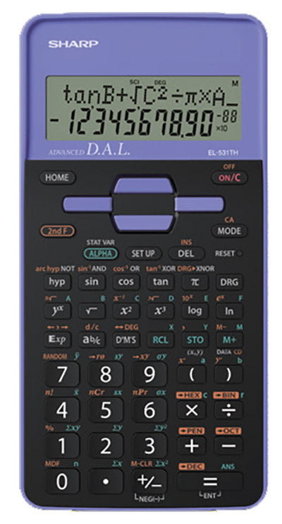 KALKULATOR TEH.SHARP EL 531THBVL VIJOLA 2VRSTIČNI