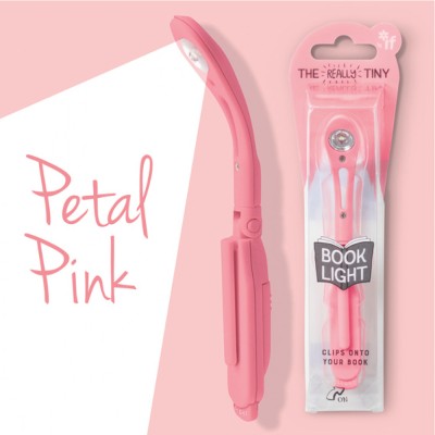 Bralna lučka Really Tiny Book, SVETLO ROZA