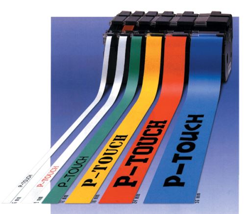 Trak brother p-touch tze-631 rumen/črn