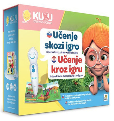 INTERAKTIVNO PISALO KUKU S KNJIGO - UČENJE SKOZI I