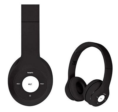 BREZŽIČNE NAGLAVNE SLUŠALKE, črne