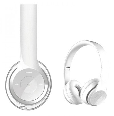 BREZŽIČNE NAGLAVNE SLUŠALKE, bele