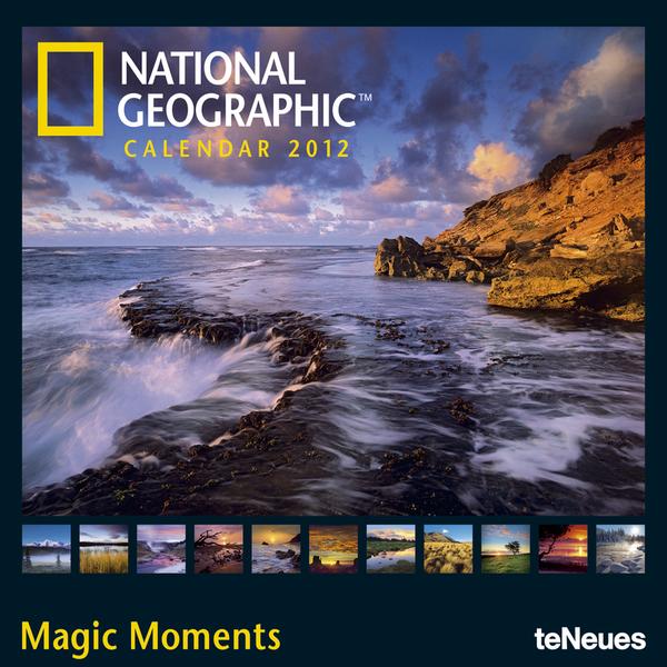 2012 National Geographic Magic Moments Grid Calendar