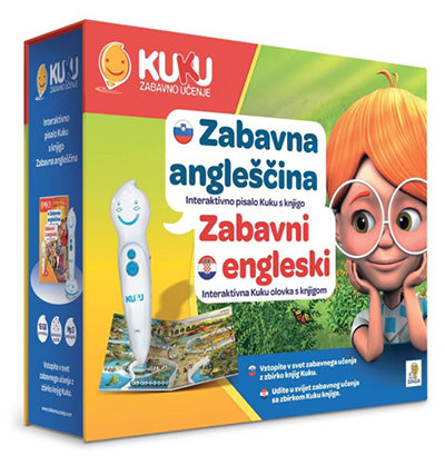 INTERAKTIVNO PISALO KUKU S KNJIGO - ZABAVNA ANGLEŠ