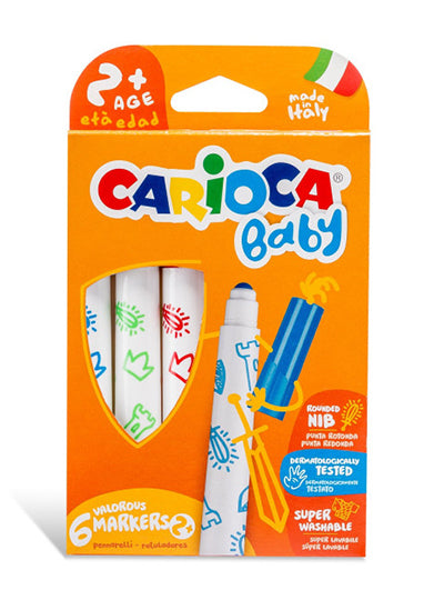 Flomastri Carioca Baby 2+ 6/1