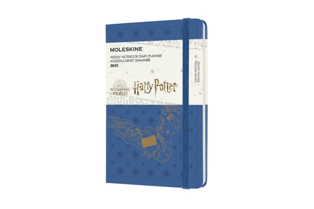 Moleskine Ltd. Ed. Harry Potter 2022 12-Month Weekly Pocket Hardcover Notebook