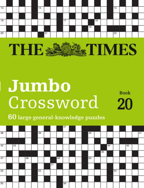 Times Jumbo Cryptic Crossword Book 20