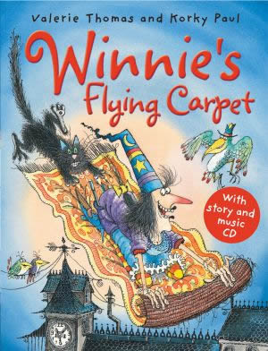Winnie's Flying Carpet (knjiga + CD)