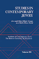 Studies in Contemporary Jewry: Jews and Other Ethnic Groups in a Multi-ethnic World