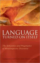 LANGUAGE TURNED ON ITSELF