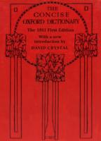 The Concise Oxford Dictionary