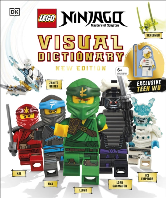 LEGO NINJAGO Visual Dictionary New Edition - With Exclusive Teen Wu Minifigure