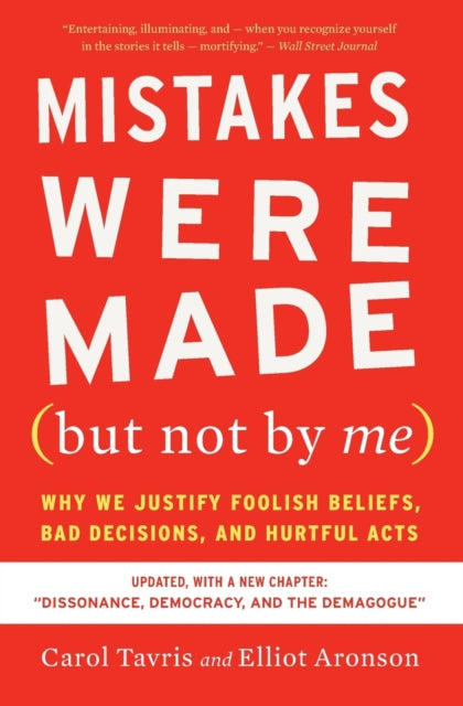Mistakes Were Made (but Not By Me) Third Edition