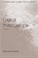Logical Investigations Volume 1
