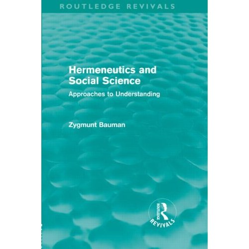 HERMENEUTICS AND SOCIAL SCIENCE