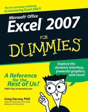 EXCEL 2007 FOR DUMMIES