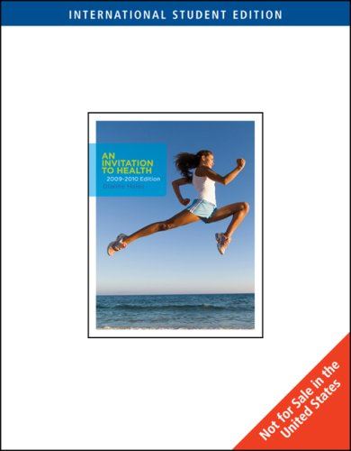 INVITATION TO HEALTH, INTERNATIONAL EDITION