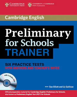 PRELIMINARY FOR SCHOOLS TRAINER PT WITH ANS +CD(3)