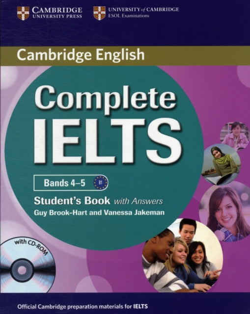 Complete IELTS Bands 4-5 Student's Book with Answers with CD-ROM