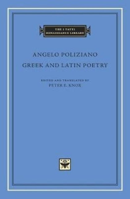 Greek and Latin Poetry