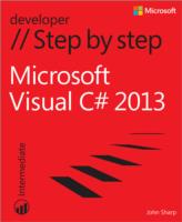MICROSOFT VISUAL C# 2013 STEP BY STEP