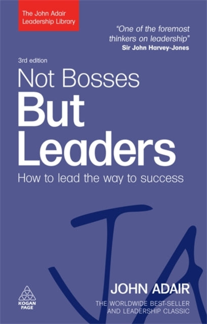 NOT BOSSES BUT LEADERS