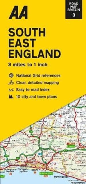 Road Map South East England