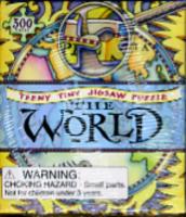 Teeny Tiny Jigsaw Puzzle: The World: Magnifying Glass Included!