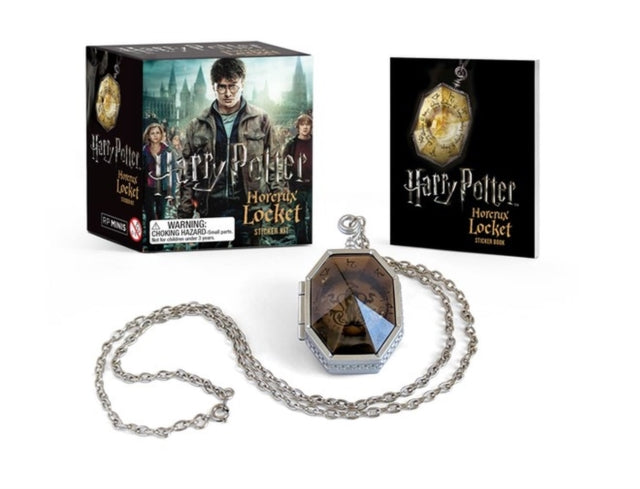 Harry Potter Slytherin's Locket Horcrux Kit and Sticker Book