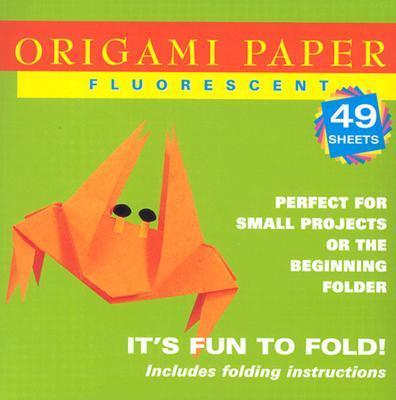Origami Paper Fluorescent: 49 Sheets