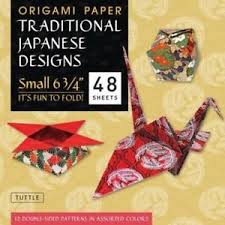 ORIGAMI PAPER TRADITIONAL JAPANESE DESIGNS SMALL