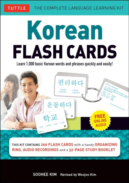 Korean Flash Cards Vol.1: Learn 1,000 Basic Korean Words and Phrases Quickly and Easily!