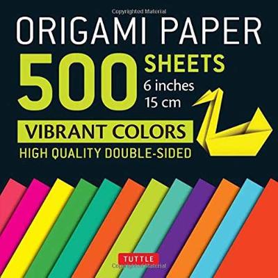 Origami Paper 500 Sheets: Vibrant Colors