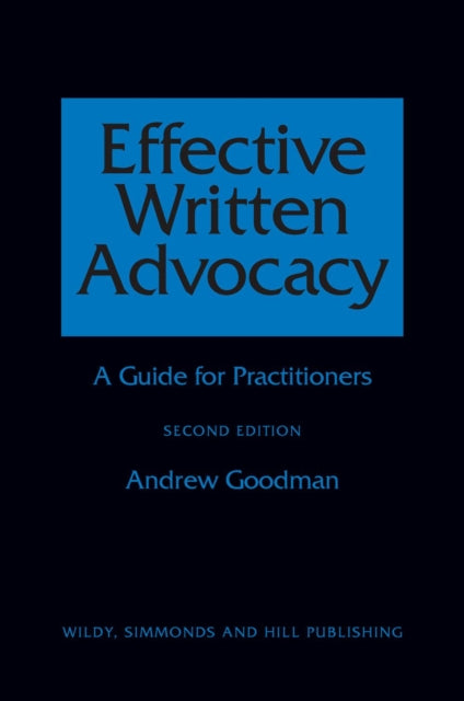 Effective Written Advocacy